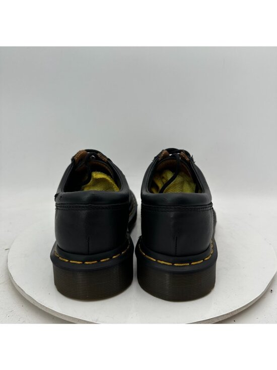 Dr. Martens 8053 Quad Men Size 6 Black Polished Smooth leather 5 Eye Derby Shoes main image 5